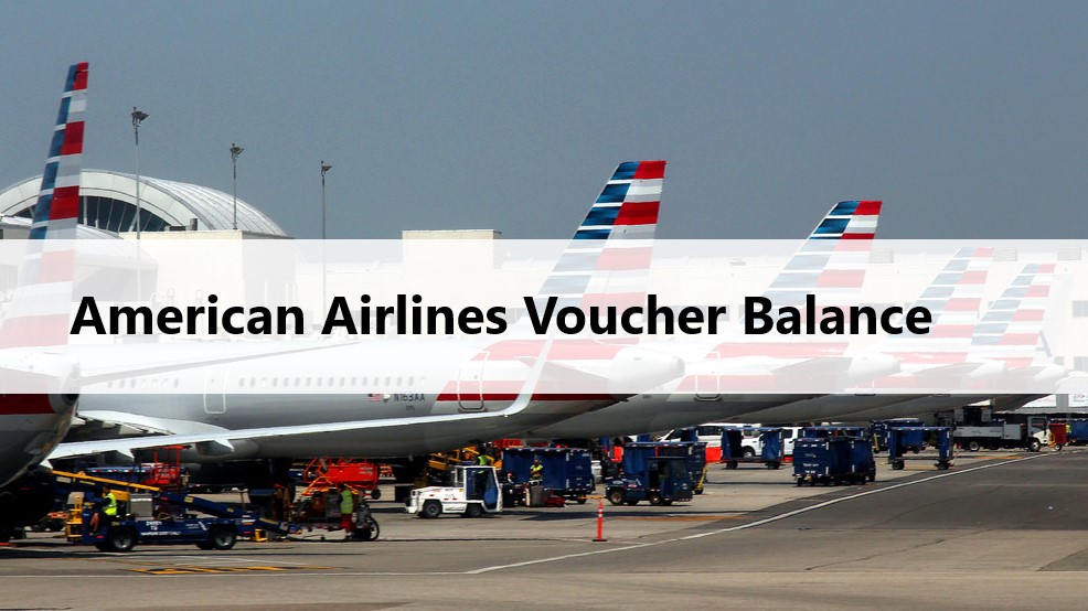 American Airlines Voucher Balance